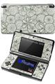 Flowers Pattern 05 - Decal Style Skin fits Nintendo 3DS (3DS SOLD SEPARATELY)