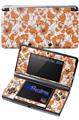 Flowers Pattern 14 - Decal Style Skin fits Nintendo 3DS (3DS SOLD SEPARATELY)