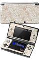 Flowers Pattern 17 - Decal Style Skin fits Nintendo 3DS (3DS SOLD SEPARATELY)