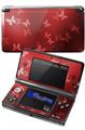 Bokeh Butterflies Red - Decal Style Skin fits Nintendo 3DS (3DS SOLD SEPARATELY)