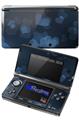 Bokeh Hearts Blue - Decal Style Skin fits Nintendo 3DS (3DS SOLD SEPARATELY)