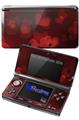 Bokeh Hearts Red - Decal Style Skin fits Nintendo 3DS (3DS SOLD SEPARATELY)