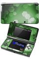 Bokeh Hex Green - Decal Style Skin fits Nintendo 3DS (3DS SOLD SEPARATELY)