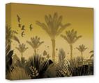 Gallery Wrapped 11x14x1.5  Canvas Art - Summer Palm Trees
