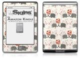 Elephant Love - Decal Style Skin (fits 4th Gen Kindle with 6inch display and no keyboard)