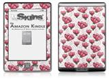 Flowers Pattern 16 - Decal Style Skin (fits 4th Gen Kindle with 6inch display and no keyboard)