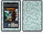 Amazon Kindle Fire (Original) Decal Style Skin - Flowers Pattern 09
