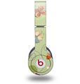 WraptorSkinz Skin Decal Wrap compatible with Beats Solo HD (Original) Birds Butterflies and Flowers (HEADPHONES NOT INCLUDED)