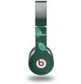 WraptorSkinz Skin Decal Wrap compatible with Beats Solo HD (Original) Bokeh Music Seafoam Green (HEADPHONES NOT INCLUDED)