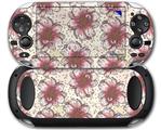 Flowers Pattern 23 - Decal Style Skin fits Sony PS Vita