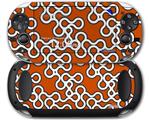 Locknodes 03 Burnt Orange - Decal Style Skin fits Sony PS Vita
