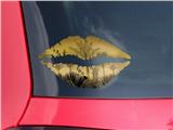 Lips Decal 9x5.5 Summer Palm Trees