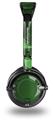Bokeh Music Green Decal Style Skin fits Skullcandy Lowrider Headphones (HEADPHONES  SOLD SEPARATELY)