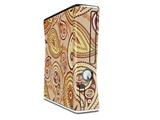 Paisley Vect 01 Decal Style Skin for XBOX 360 Slim Vertical