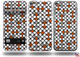 Locknodes 05 Burnt Orange Decal Style Vinyl Skin - fits Apple iPod Touch 5G (IPOD NOT INCLUDED)