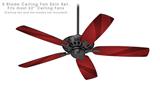 VintageID 25 Red - Ceiling Fan Skin Kit fits most 52 inch fans (FAN and BLADES SOLD SEPARATELY)