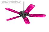 Bokeh Butterflies Hot Pink - Ceiling Fan Skin Kit fits most 52 inch fans (FAN and BLADES SOLD SEPARATELY)