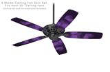 Bokeh Hearts Purple - Ceiling Fan Skin Kit fits most 52 inch fans (FAN and BLADES SOLD SEPARATELY)