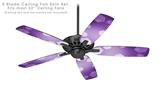 Bokeh Hex Purple - Ceiling Fan Skin Kit fits most 52 inch fans (FAN and BLADES SOLD SEPARATELY)