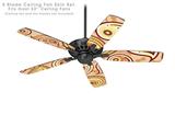 Paisley Vect 01 - Ceiling Fan Skin Kit fits most 52 inch fans (FAN and BLADES SOLD SEPARATELY)