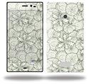 Flowers Pattern 05 - Decal Style Skin (fits Nokia Lumia 928)