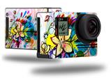 Floral Splash - Decal Style Skin fits GoPro Hero 4 Black Camera (GOPRO SOLD SEPARATELY)