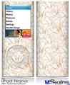 iPod Nano 4G Skin - Flowers Pattern 17