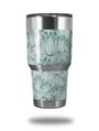 WraptorSkinz Skin Wrap compatible with RTIC 30oz ORIGINAL 2017 AND OLDER Tumblers Flowers Pattern 09 (TUMBLER NOT INCLUDED)