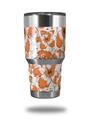 WraptorSkinz Skin Wrap compatible with RTIC 30oz ORIGINAL 2017 AND OLDER Tumblers Flowers Pattern 14 (TUMBLER NOT INCLUDED)
