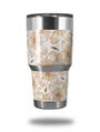 WraptorSkinz Skin Wrap compatible with RTIC 30oz ORIGINAL 2017 AND OLDER Tumblers Flowers Pattern 15 (TUMBLER NOT INCLUDED)
