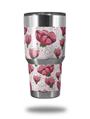 WraptorSkinz Skin Wrap compatible with RTIC 30oz ORIGINAL 2017 AND OLDER Tumblers Flowers Pattern 16 (TUMBLER NOT INCLUDED)