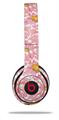 WraptorSkinz Skin Decal Wrap compatible with Beats Solo 2 and Solo 3 Wireless Headphones Flowers Pattern 12 (HEADPHONES NOT INCLUDED)