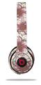 WraptorSkinz Skin Decal Wrap compatible with Beats Solo 2 and Solo 3 Wireless Headphones Flowers Pattern 23 (HEADPHONES NOT INCLUDED)