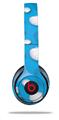 WraptorSkinz Skin Decal Wrap compatible with Beats Solo 2 and Solo 3 Wireless Headphones Starfish and Sea Shells Blue Medium (HEADPHONES NOT INCLUDED)
