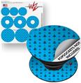 Decal Style Vinyl Skin Wrap 3 Pack for PopSockets Nautical Anchors Away 02 Blue Medium (POPSOCKET NOT INCLUDED)