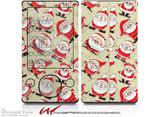 Lots of Santas - Decal Style skin fits Zune 80/120GB  (ZUNE SOLD SEPARATELY)