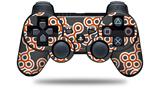 Sony PS3 Controller Decal Style Skin - Locknodes 02 Burnt Orange (CONTROLLER NOT INCLUDED)