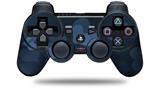 Sony PS3 Controller Decal Style Skin - Bokeh Hearts Blue (CONTROLLER NOT INCLUDED)