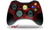 XBOX 360 Wireless Controller Decal Style Skin - Bokeh Hearts Red (CONTROLLER NOT INCLUDED)