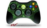 XBOX 360 Wireless Controller Decal Style Skin - Bokeh Music Green (CONTROLLER NOT INCLUDED)