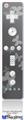 Wii Remote Controller Face ONLY Skin - Bokeh Butterflies Grey