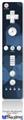 Wii Remote Controller Face ONLY Skin - Bokeh Hearts Blue