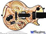 Guitar Hero III Wii Les Paul Skin - Paisley Vect 01