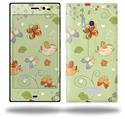 Birds Butterflies and Flowers - Decal Style Skin (fits Nokia Lumia 928)