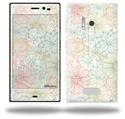 Flowers Pattern 02 - Decal Style Skin (fits Nokia Lumia 928)