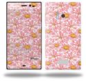 Flowers Pattern 12 - Decal Style Skin (fits Nokia Lumia 928)