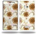 Flowers Pattern 19 - Decal Style Skin (fits Nokia Lumia 928)