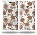 Flowers Pattern Roses 20 - Decal Style Skin (fits Nokia Lumia 928)