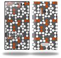 Locknodes 04 Burnt Orange - Decal Style Skin (fits Nokia Lumia 928)