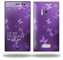 Bokeh Butterflies Purple - Decal Style Skin (fits Nokia Lumia 928)